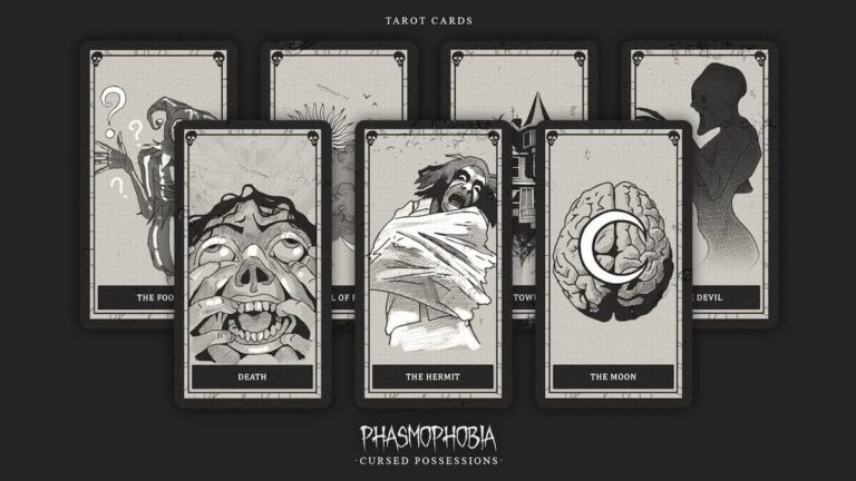 Tous les effets paranormaux des cartes de tarot dans Phasmophobia