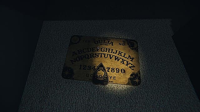 Guide de questions sur la phasmophobie Ouija Board
