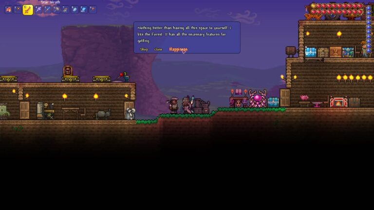 Terraria NPC Happiness Guide - Comment augmenter le bonheur des PNJ dans Terraria