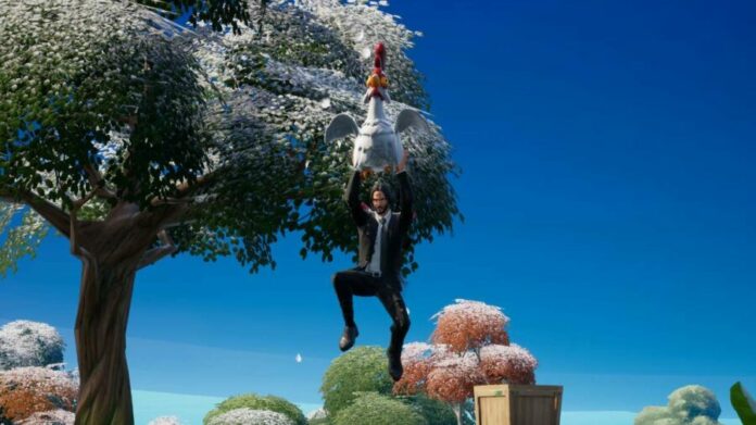 Comment voler avec un poulet dans Fortnite Chapter 3 Season 1 : Lieu d'apparition du poulet
