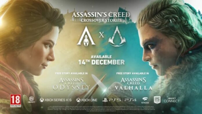 Quand arrive le DLC pour le cross-over Assassin's Creed Valhalla et Odyssey ?
