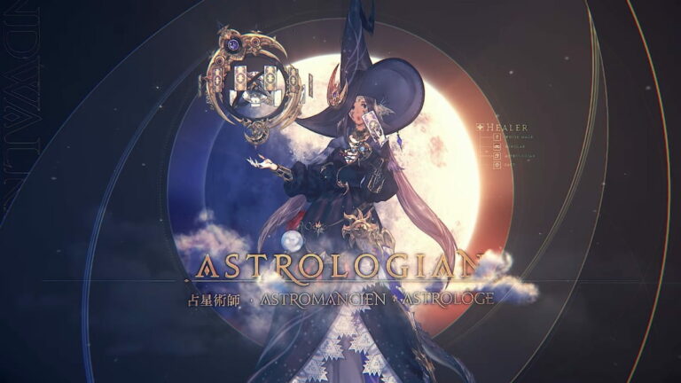 Tous les sorts et capacités pour Astrologue dans la mise à jour FFXIV Endwalker