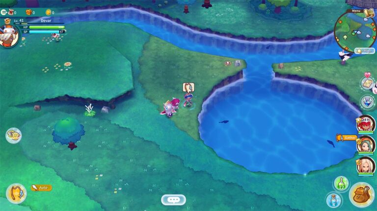 Fantasy Life Online fishing