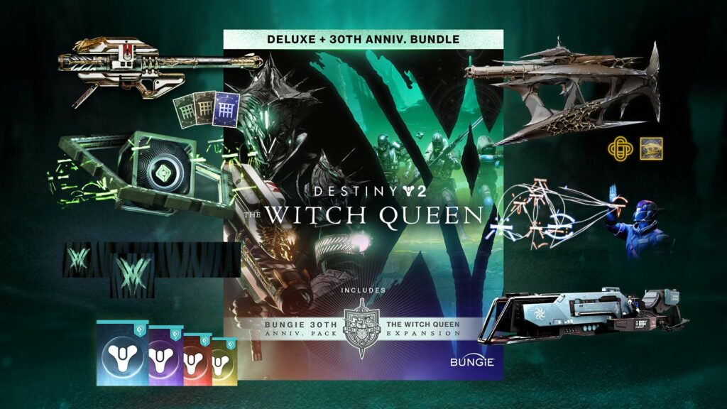 Pack 30e anniversaire de la reine des sorcières de Destiny 2