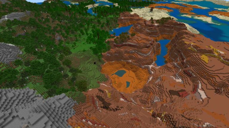 Tous les biomes Minecraft