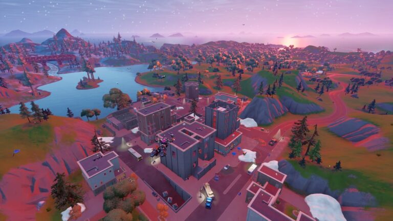 Où sont Tilted Towers dans Fortnite Chapter 3 Season 1