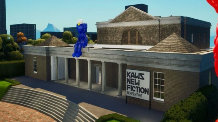 Comment visiter l'exposition Kaws New Fiction Art sur Fortnite ?
