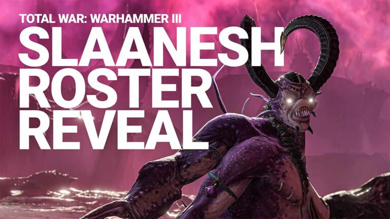 Liste de Total War: Warhammer 3 Slaanesh