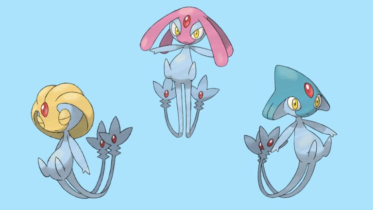 Meilleure nature pour Uxie, Mespirit et Azelf dans Pokémon Legends: Arceus