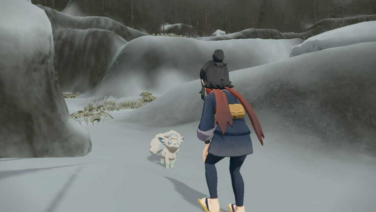 Où trouver tous les Goupix d'Alola cachés dans les Islande d'albâtre |  Légendes Pokémon : Arceus