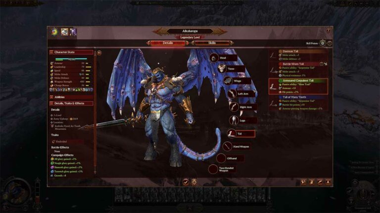 Comment fonctionne la personnalisation de Daemon Prince dans Total War: Warhammer 3 ?