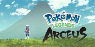 The title page for Pokemon Legends: Arceus