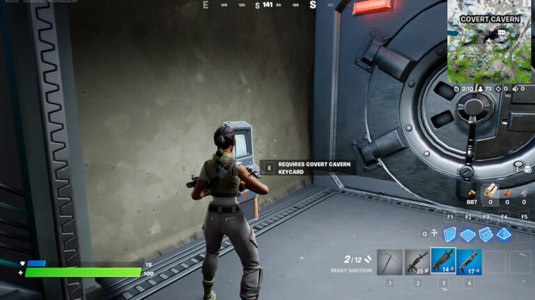 Comment obtenir et utiliser la carte-clé Covert Cavern dans Fortnite Chapter 3 Season 1