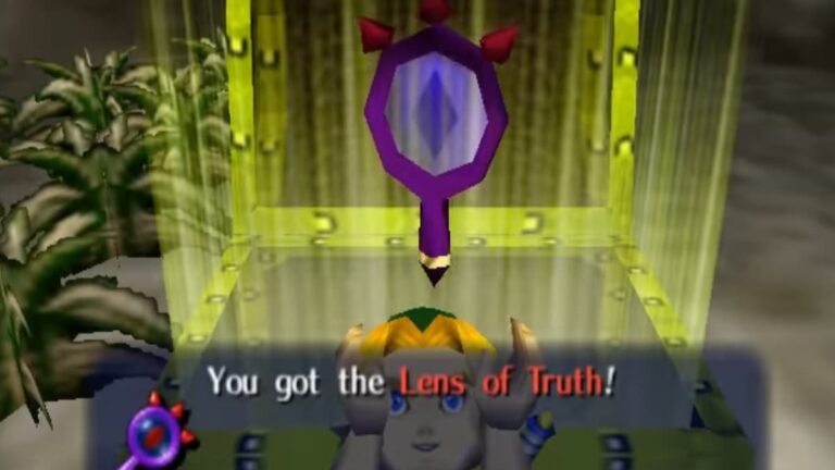 Comment obtenir le Lens of Truth – The Legend of Zelda: Majora's Mask (version N64/Switch)