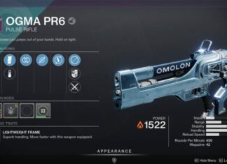 Fusil à impulsion Destiny 2 OGMA PR6 – Guide God Roll

