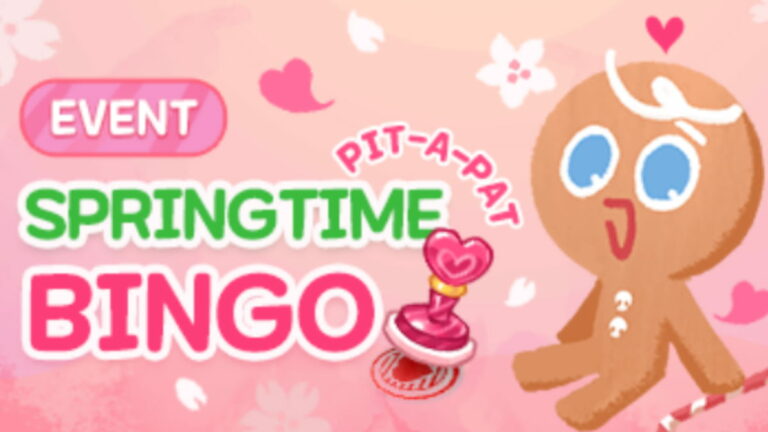 Cookie Run: Guide de l'événement Kingdom Springtime Bingo