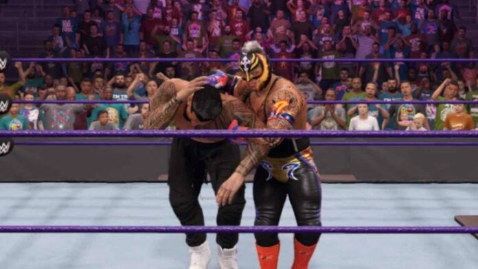 Comment faire glisser des adversaires dans WWE 2K22
