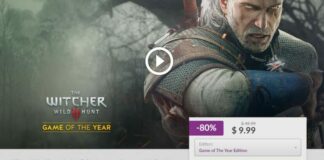 CD Projekt Red propose les trois jeux Witcher principaux pour moins de 15 $
