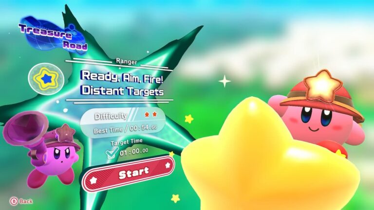 Comment terminer l'étape Ranger Treasure Road à Kirby et la terre oubliée