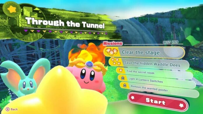 Tous les emplacements des lanternes dans À travers le tunnel de Kirby et la terre oubliée

