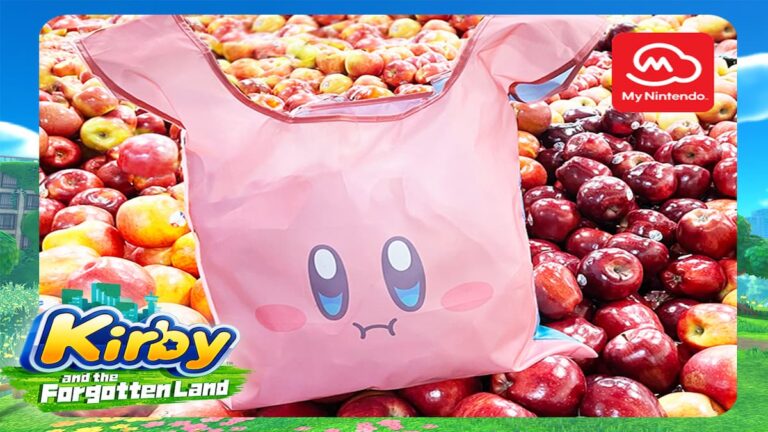 Nintendo dévoile un sac sur le thème de Kirby pour la sortie de Kirby and the Forgotten Lands