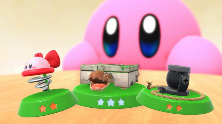 Tous les emplacements des figurines Gacha sur la plage abandonnée - Kirby et la terre oubliée