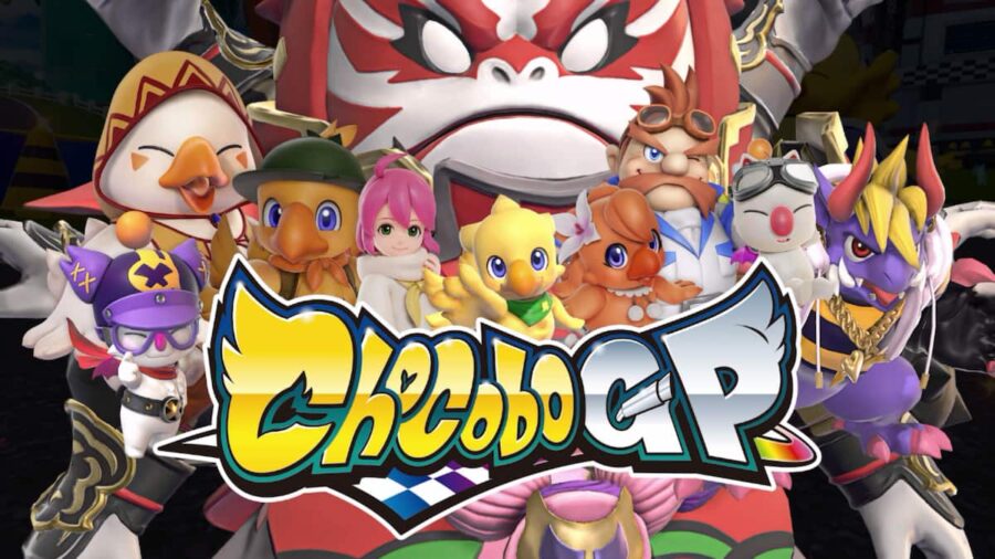 Distribution et logo de Chocobo GP