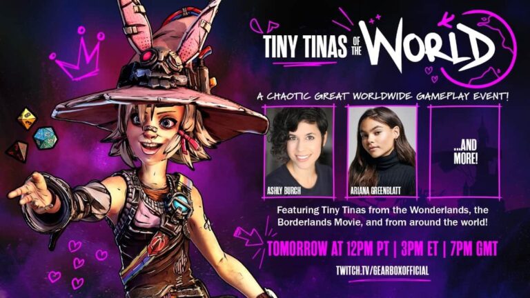 Gearbox publie un nouvel art pour célébrer la vitrine "Tiny Tina's of the World"