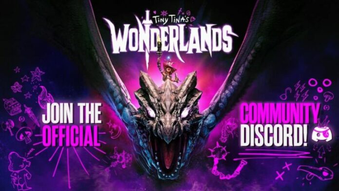 Le discord officiel de Tiny Tina's Wonderlands devient actif avant le lancement du jeu
