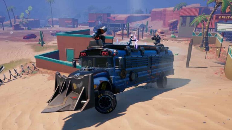 Où trouver le bus de combat blindé dans Fortnite Chapter 3 Season 2