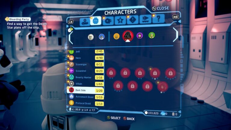 Comment changer de personnage dans LEGO Star Wars: The Skywalker Saga