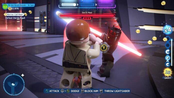 Comment battre Dark Maul dans LEGO Star Wars Skywalker Saga
