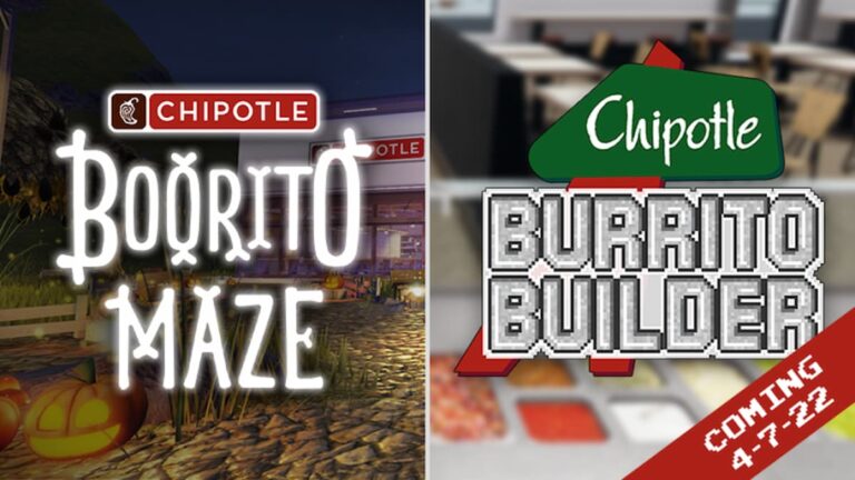 Chipotle ramène des burritos gratuits à Roblox pour célébrer la Journée nationale du burrito