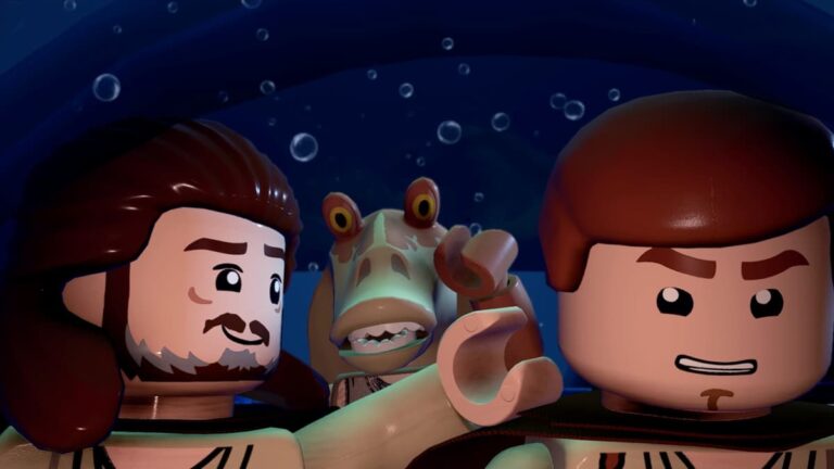 Comment tirer sur la tête des droïdes de combat dans l'épisode I de LEGO Star Wars : La saga Skywalker