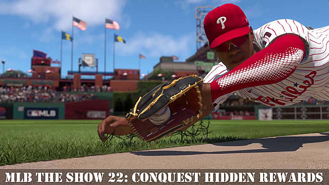 MLB The Show 22 Guide: Tous les emplacements de récompenses cachés de la carte de conquête
