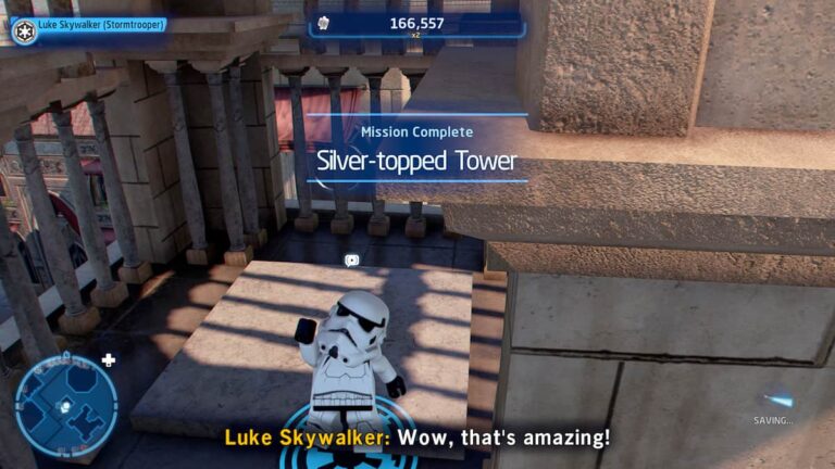 Comment résoudre le puzzle Silver Topped Tower dans LEGO Star Wars Skywalker Saga