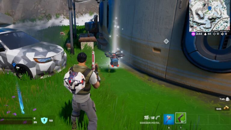 Comment transmettre des données au drone dans Fortnite