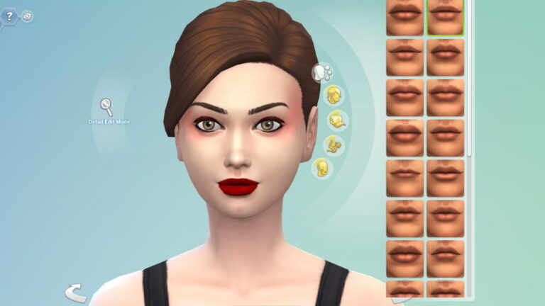 Comment utiliser les curseurs dans Les Sims 4