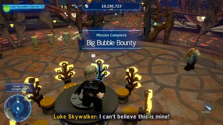 Comment résoudre le Big Bubble Burst dans Lego Star Wars Skywalker Saga