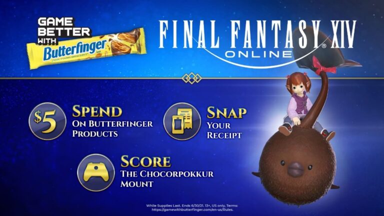 Final Fantasy XIV Butterfinger Collab : pouvez-vous toujours obtenir la monture Chocorpokkur ?