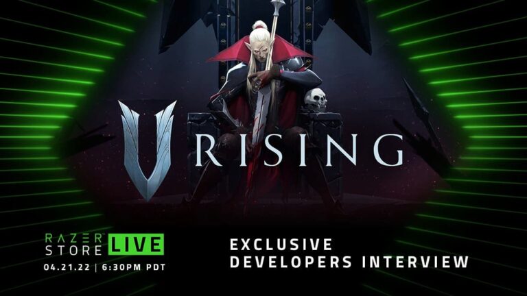 Le développeur de V Rising Stunlock Studios apparaîtra sur RazerStore LIVE le 21 avril