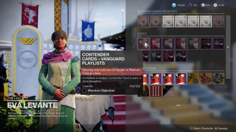 Que sont les cartes Contender dans Destiny 2 ?