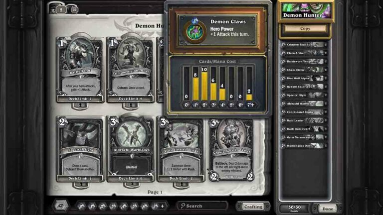 Comment partager un code de deck dans le chat de Hearthstone