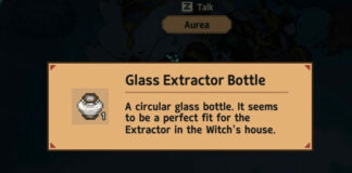 Comment obtenir la bouteille d'extraction en verre d'Aurea dans Little Witch in the Woods
