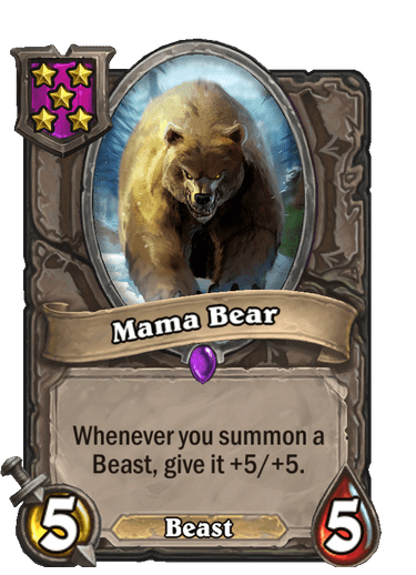 Champs de bataille de maman ours