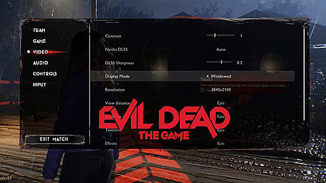 Evil Dead: The Game - Comment changer la résolution de l'écran

