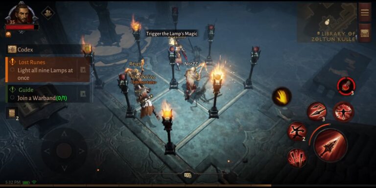 Comment terminer le puzzle des piliers des runes perdues dans Diablo Immortal