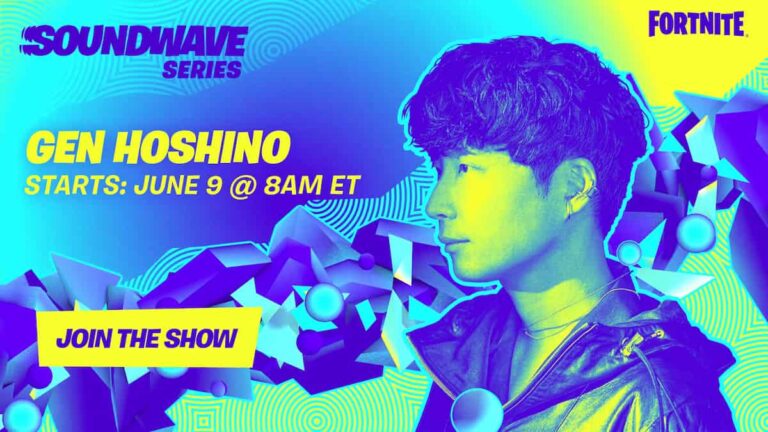 Comment collecter la pièce lors du concert Soundwave Series Gen Hoshino à Fortnite?