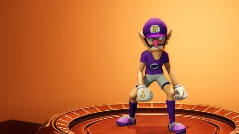 Mario Strikers: Battle League Waluigi