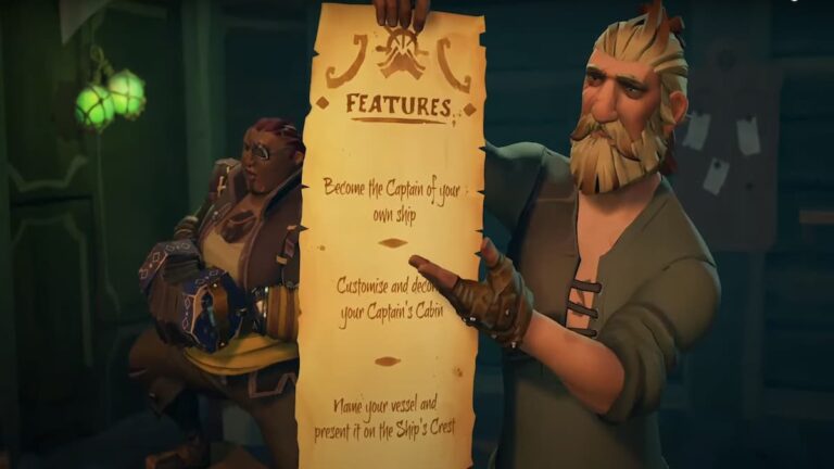 La saison 7 de Sea of ​​​​Thieves sera lancée en juillet avec des options de personnalisation du capitaine